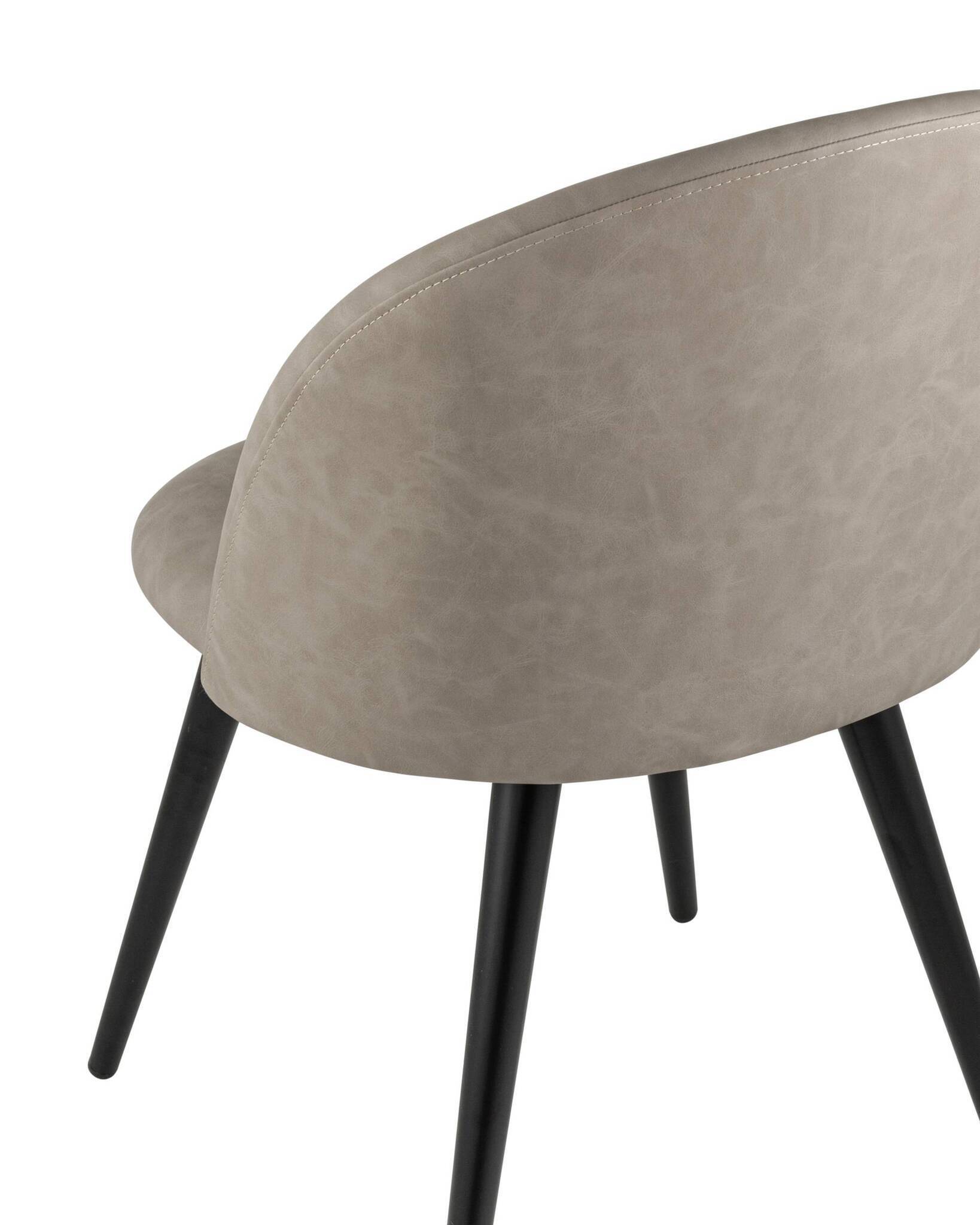 Стул Лион светло-серая экокожа Stool Group
