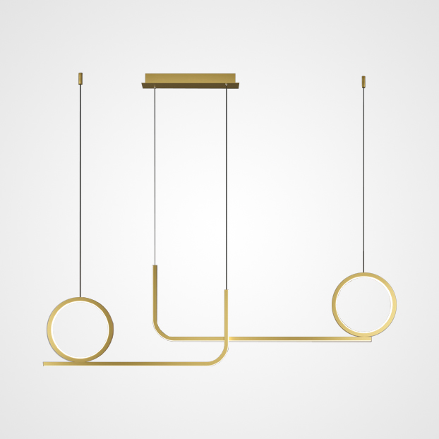 Подвесной светильник SIGRID L120 Brass by ImperiumLoft