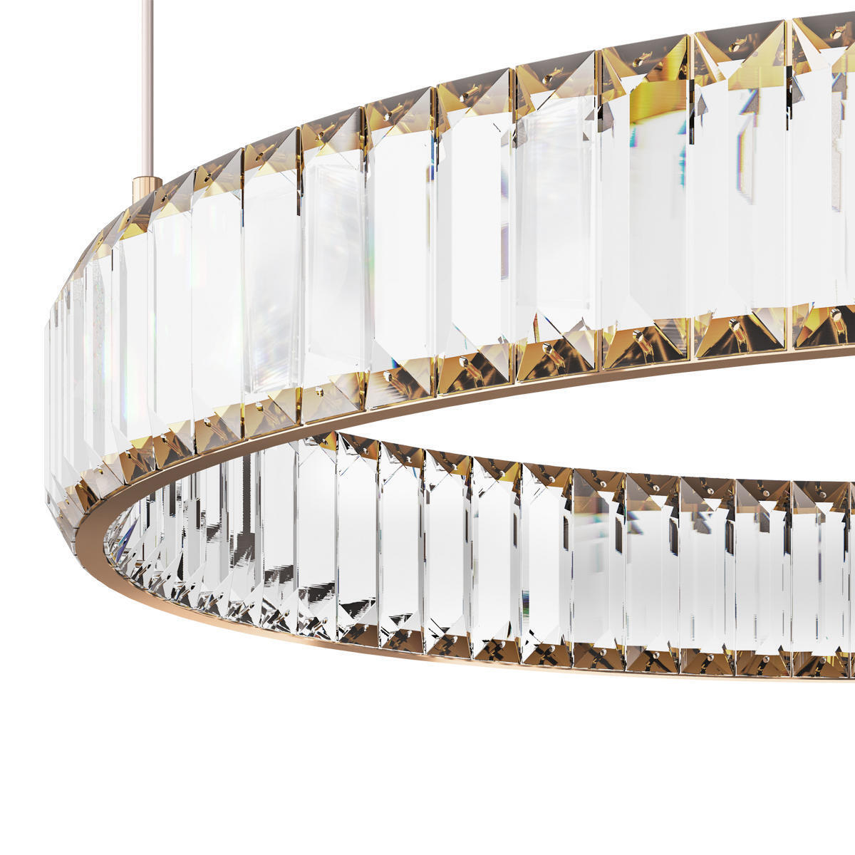 Подвесной светильник LOFT IT Crystal ring 10135/1000 Gold