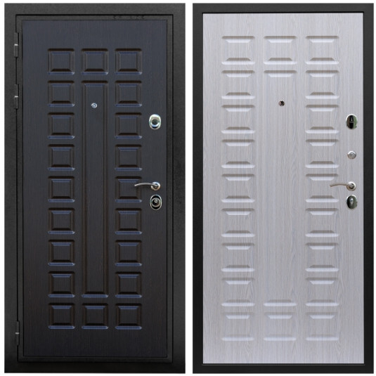 Дверь входная Graf Триумф МДФ 16 мм ФЛ-183 Венге / МДФ 16 мм ФЛ-183 Дуб беленый