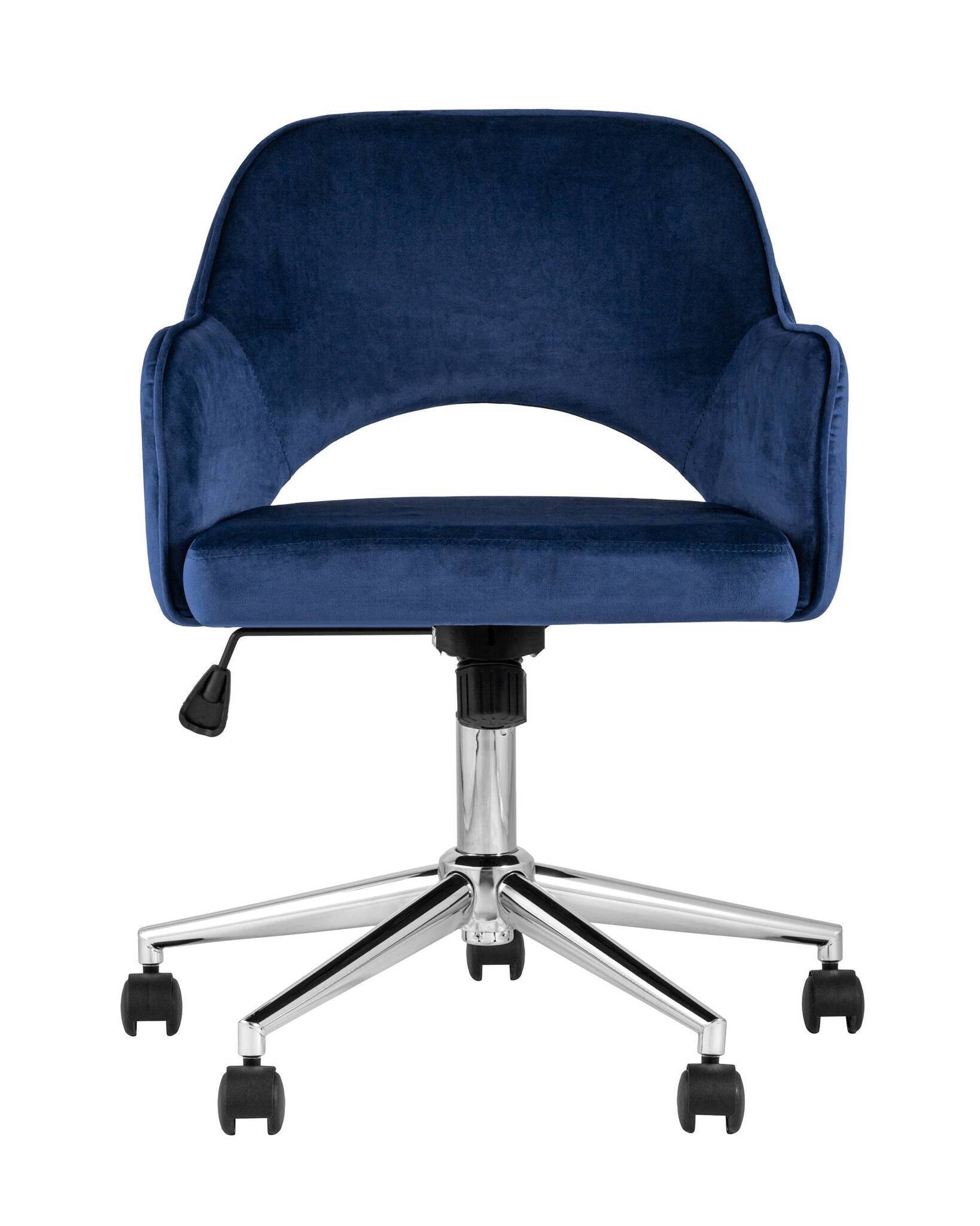 Кресло компьютерное Кларк велюр синий Stool Group