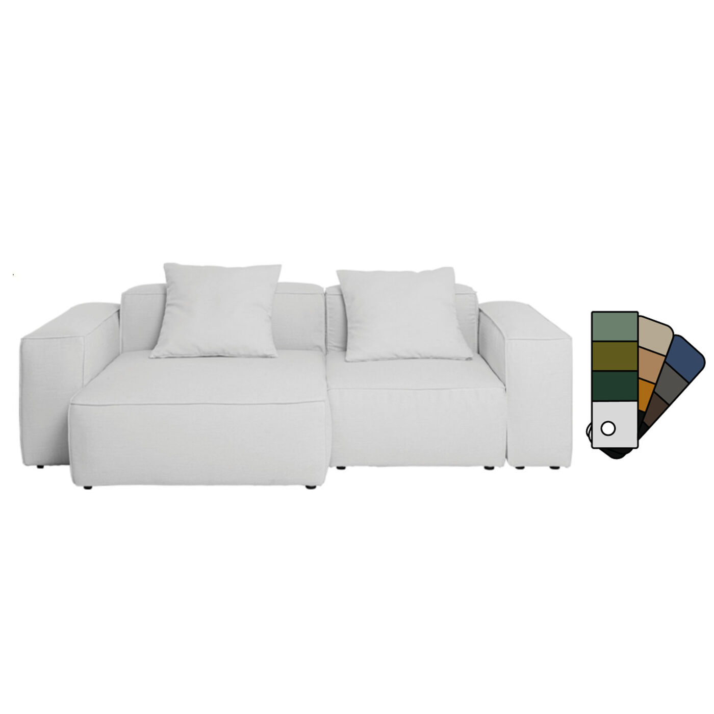 Диван Kalua 2-х местный Left Cat 1 Individual KARE 29988