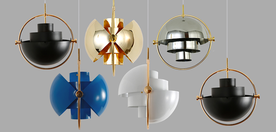 Люстра Louis Weisdorff Gubi Multi-lite Suspension Lamp Black by ImperiumLoft