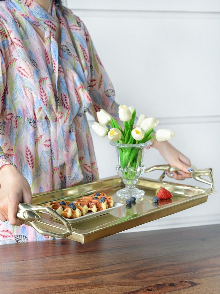 Поднос декоративный Силуэт Glasar 48448