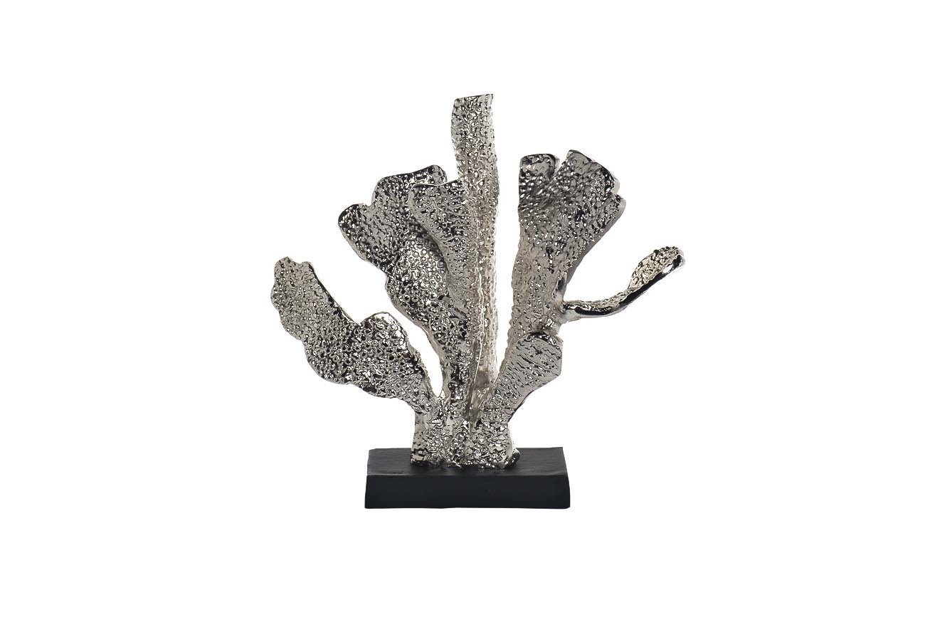 Статуэтка "Листья" серебряная Garda Decor 71PN-1348