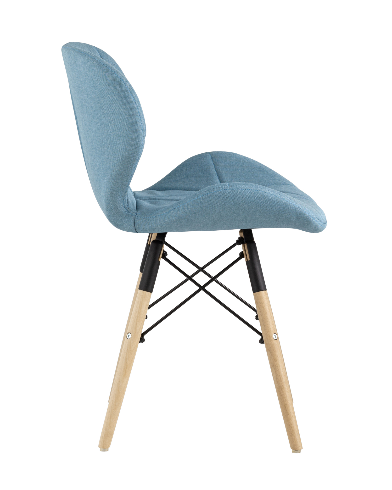 Стул Бон рогожка голубой Stool Group