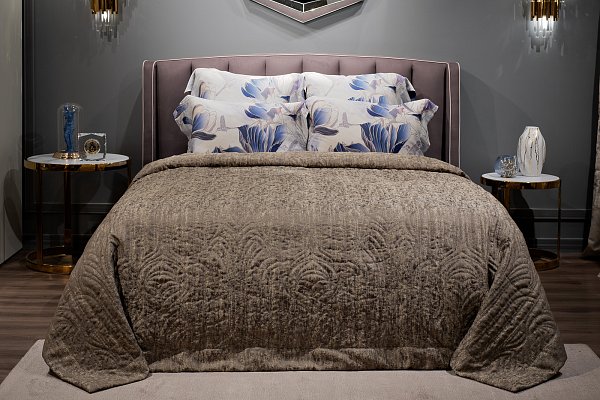 Покрывало Cascata Фортуна 260х260см со стежкой Garda Decor 121GD-14613