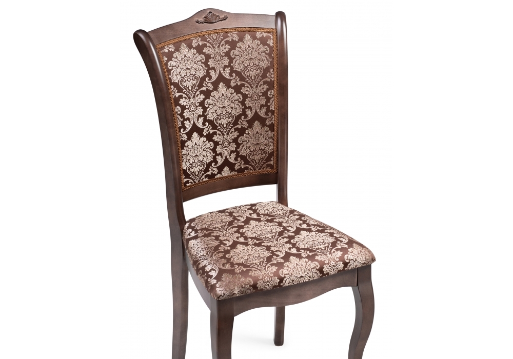 Стул деревянный Woodville Луиджи орех / шоколад 318617