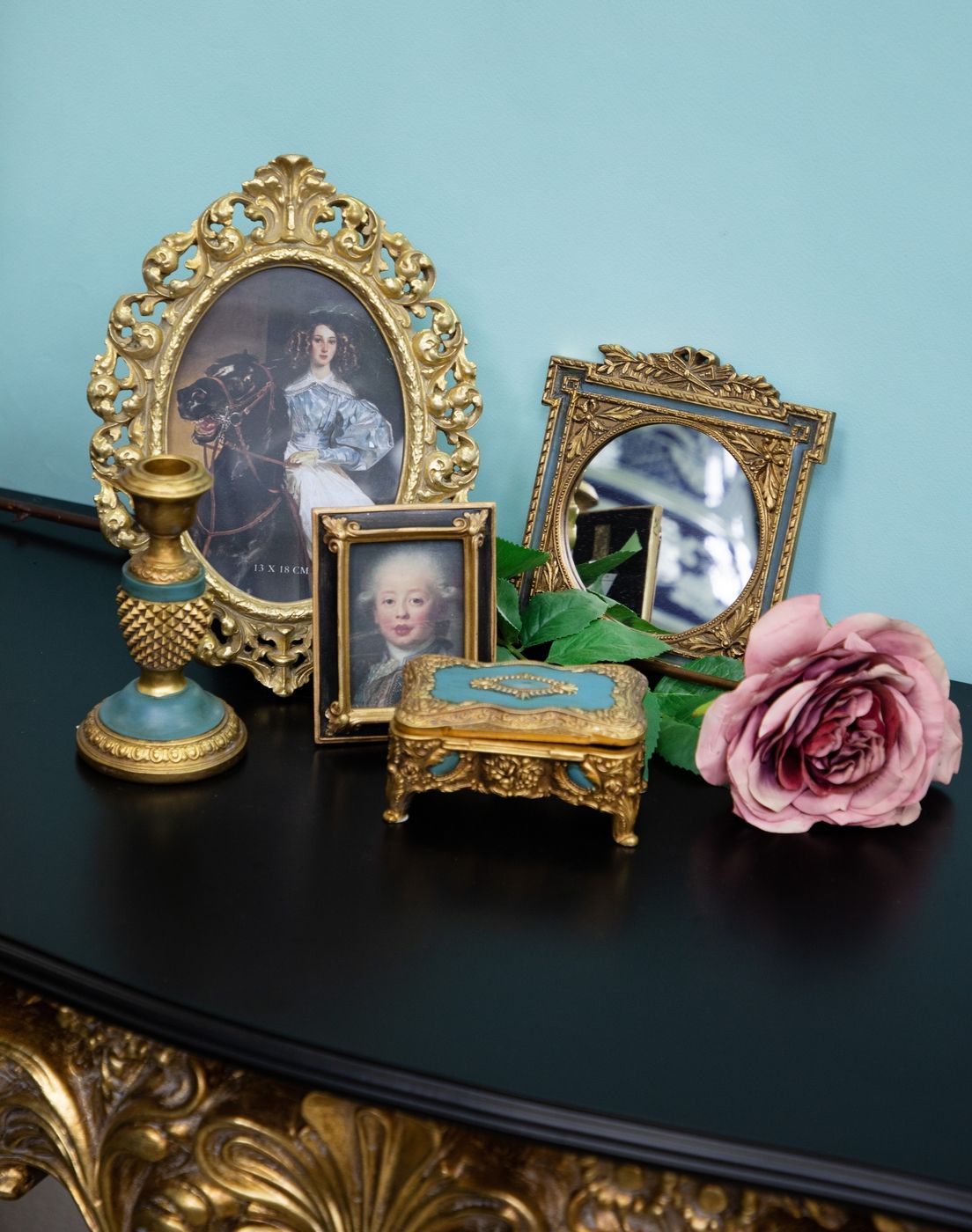 Фоторамка настольная, под старину Glasar 28-317