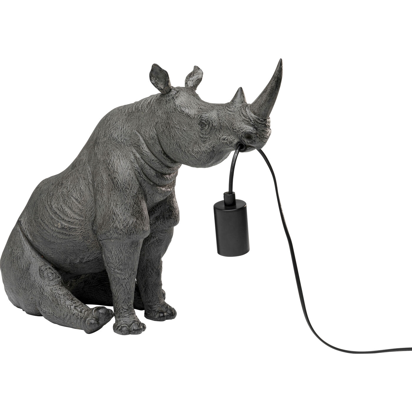 Светильник настольный Sitting Rhino 42cm KARE 57739