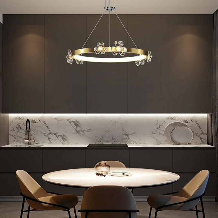 Подвесная люстра CAMILIA A D60 Black by ImperiumLoft