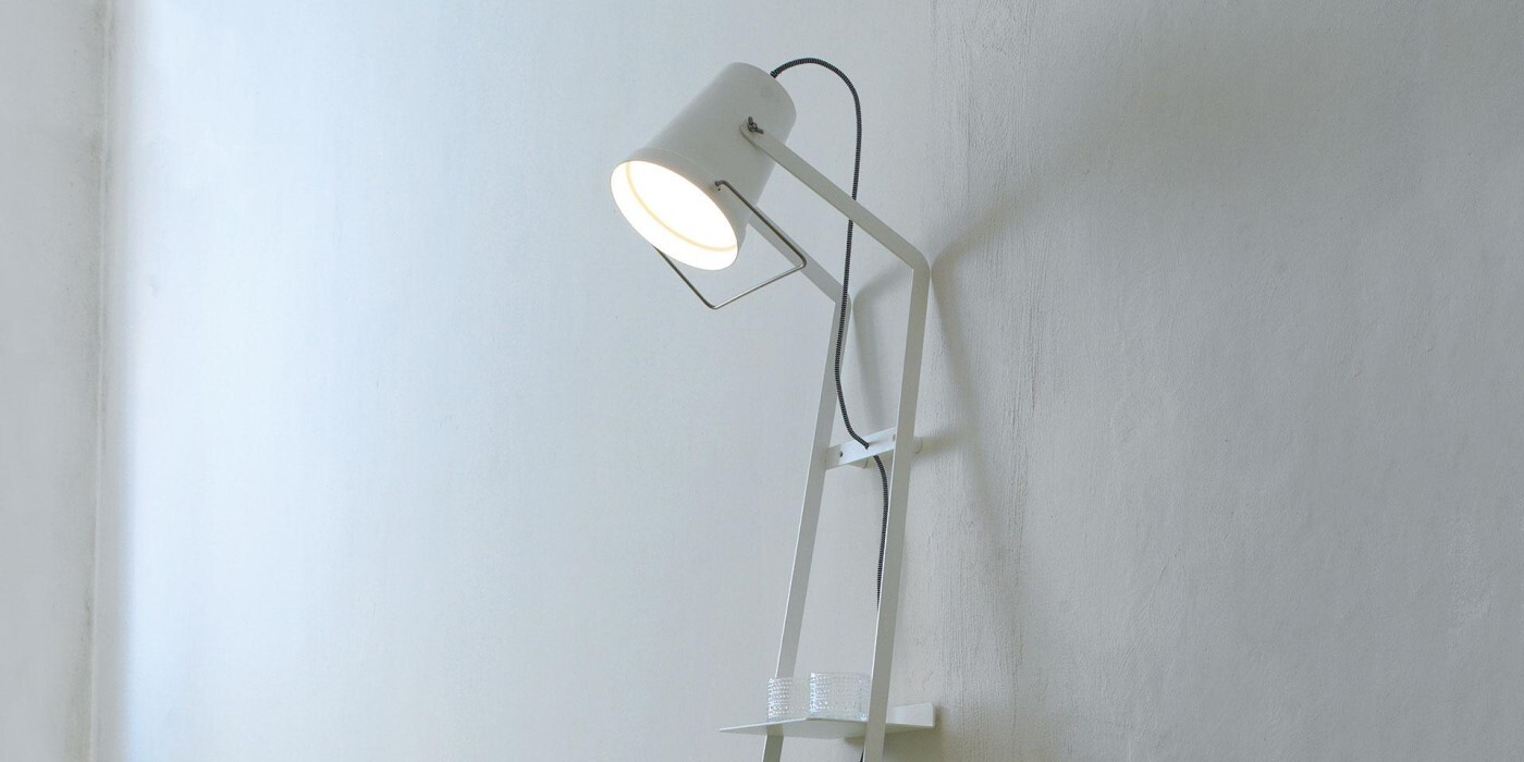 Торшер Karman Alfred White HP128 1B INT