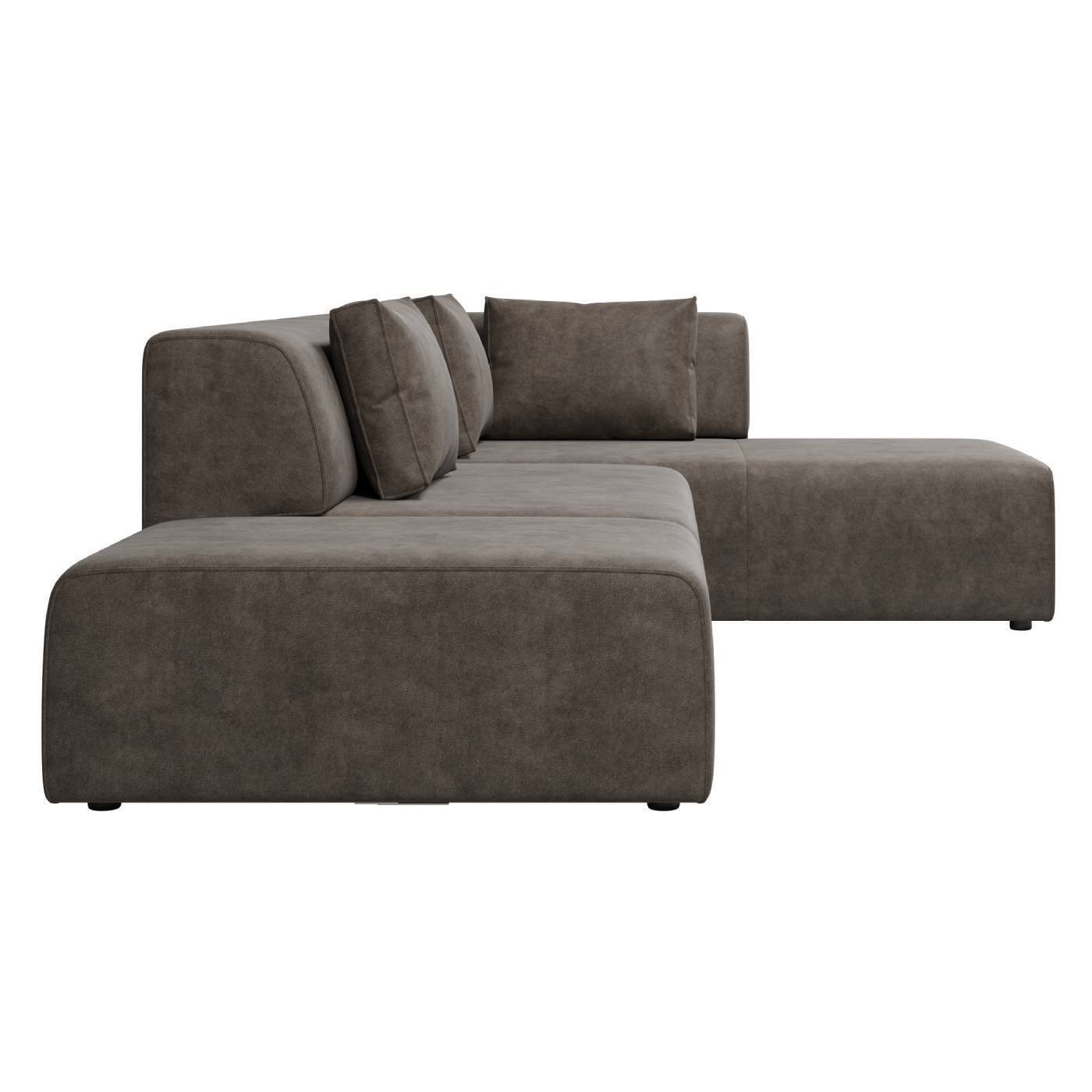 Диван угловой Ткань Иск.Замша KARE Industrial 99004C