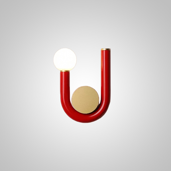 Бра COLLE L1 Red by ImperiumLoft
