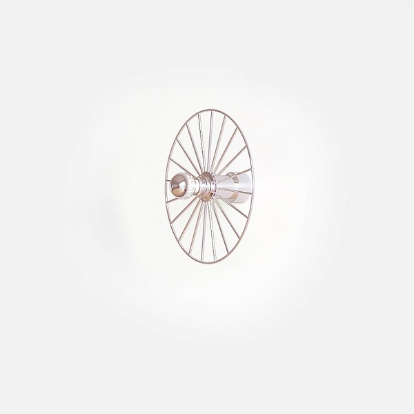 Бра Wheel 30 cm хром + цоколь 5 cm хром Aromas del Campo