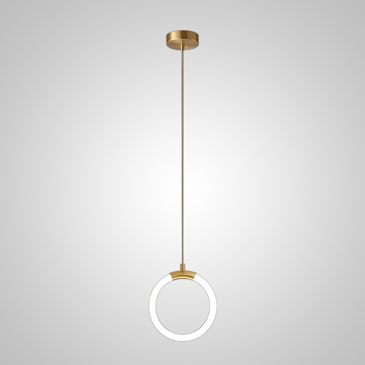 Подвесной светильник NILS D15 Brass by ImperiumLoft