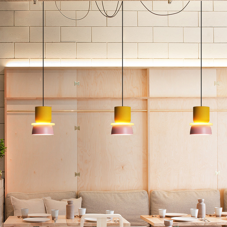 Подвесной светильник ILO D18,5 Mint/Pink by ImperiumLoft