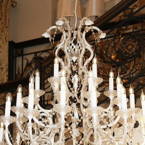 Люстра Beby Group Queen of Roses 12 SW white