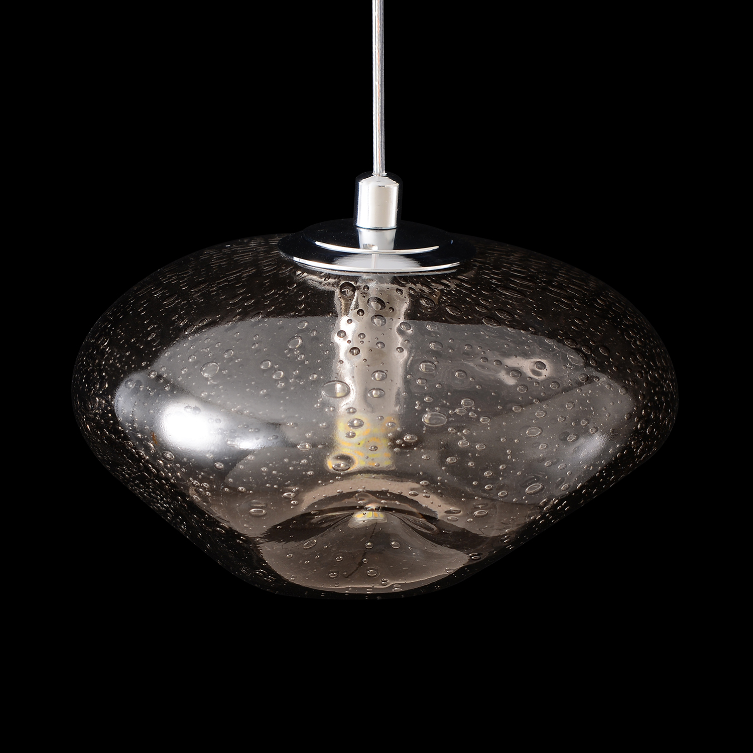 Светильник подвесной Crystal Lux FORMLESS SP1 SMOKE