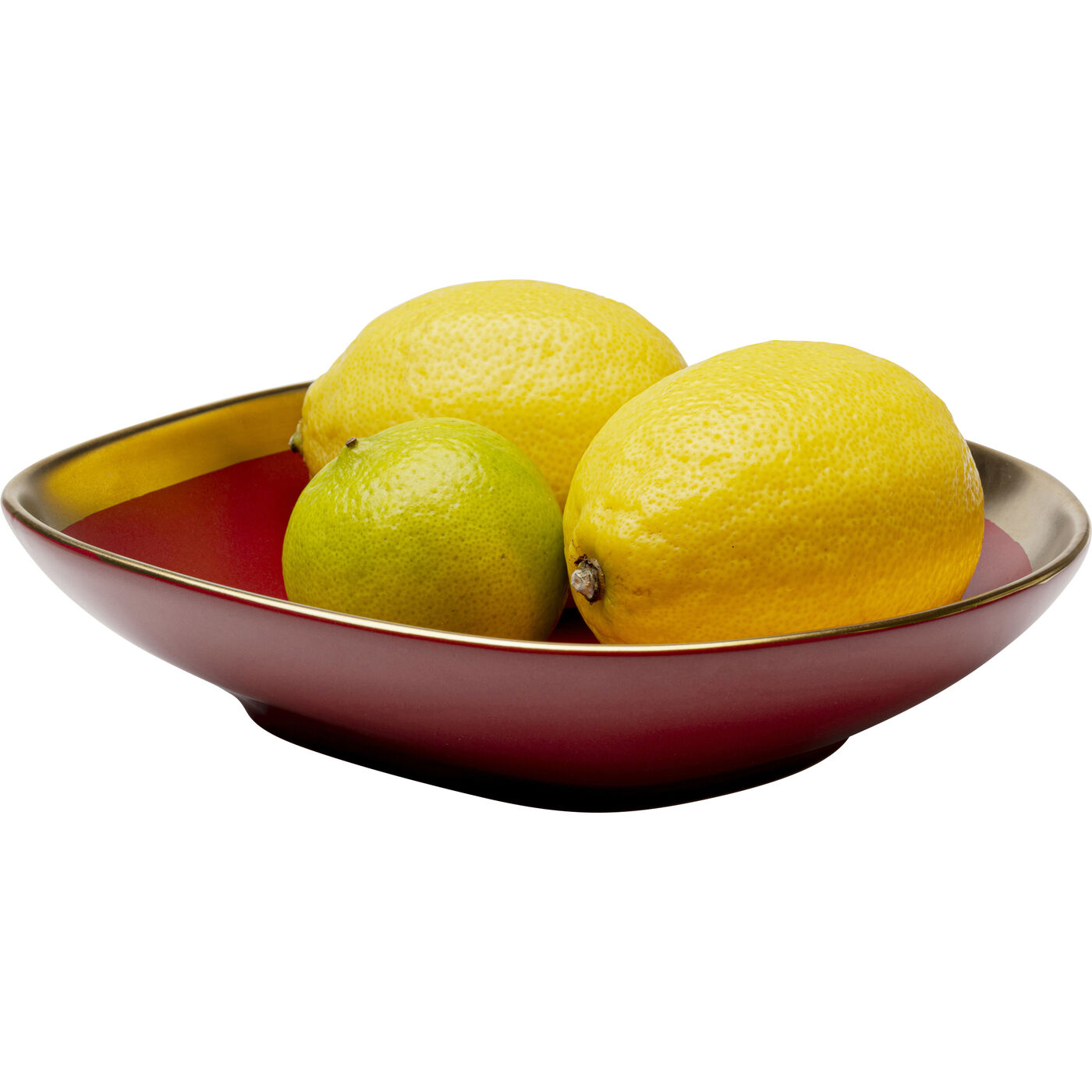 Тарелка Deep Vibrations Red Ø19cm KARE 58153