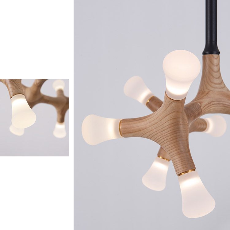 Потолочная люстра SANTANA CH D110 Light brown by ImperiumLoft