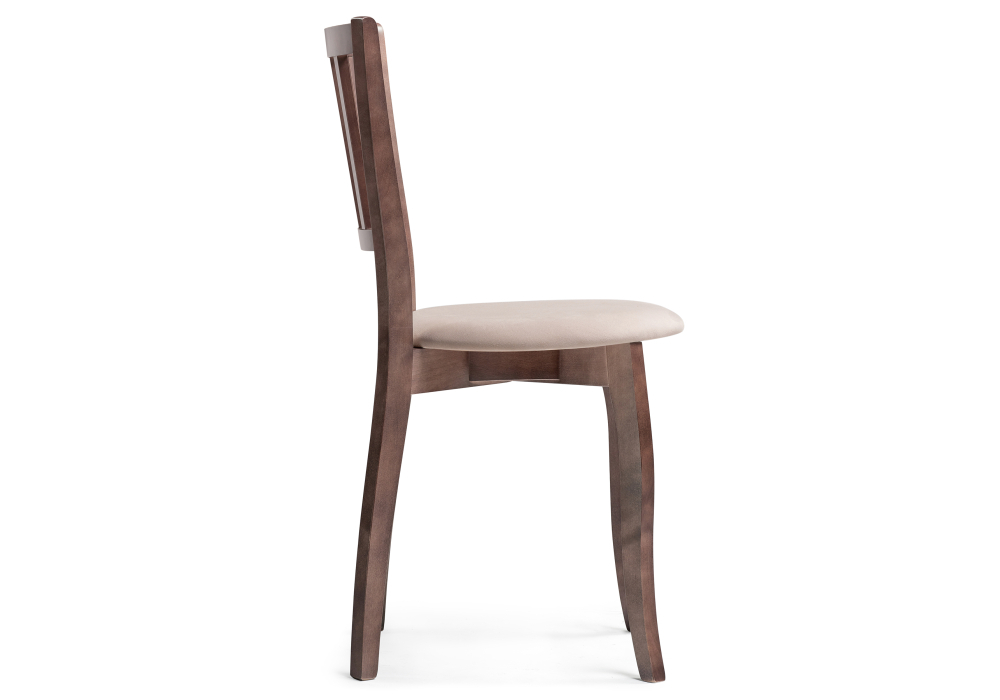 Стул деревянный Woodville Айра бежевый / орех 528931