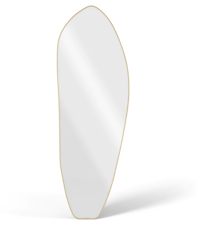 Organic XL Gold Зеркало в полный рост в раме Smal Art-Zerkalo SM125GL