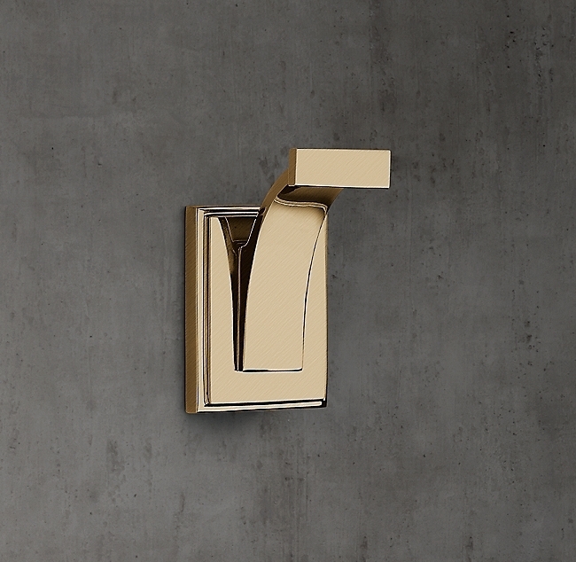 Крючок Restoration Hardware Strande Aged Brass