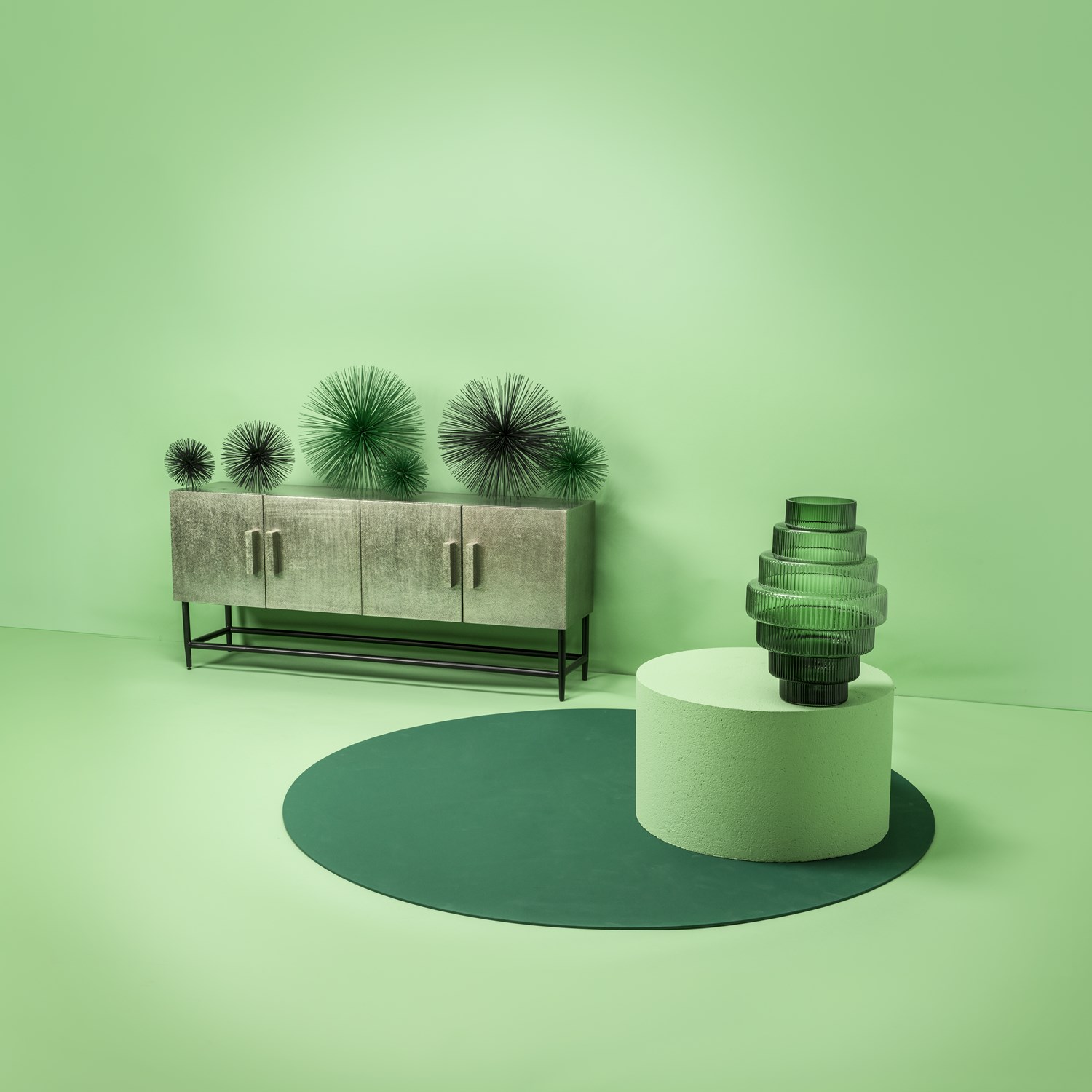 Статуэтка Pols Potten Prickle black S