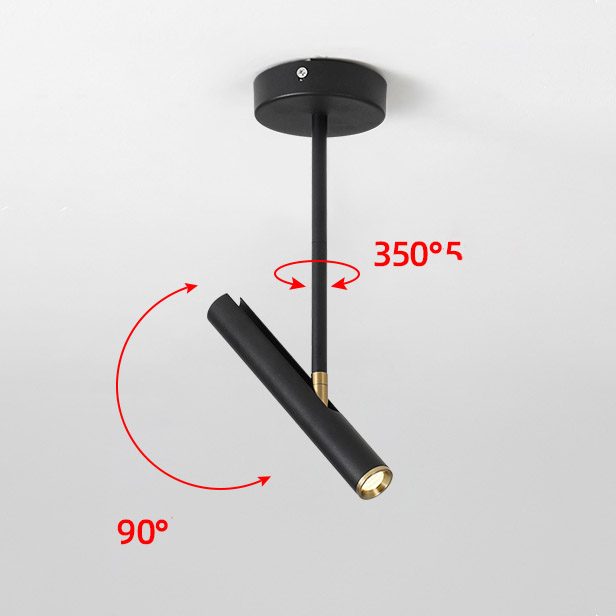Точечный светильник WAY THIN H20 Black by ImperiumLoft