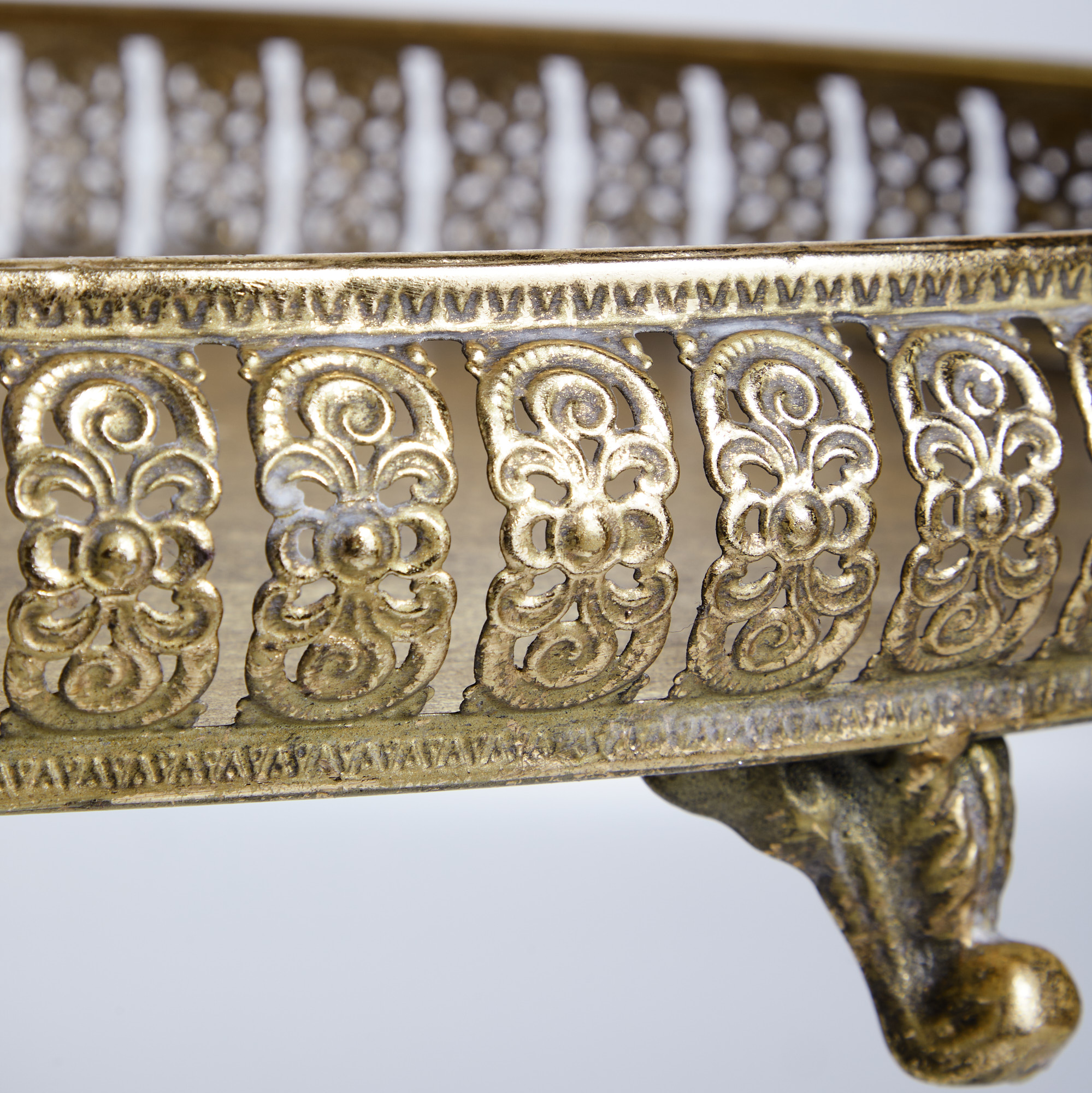 Блюдо с ручкой Эфиопия Glasar 57-245/1