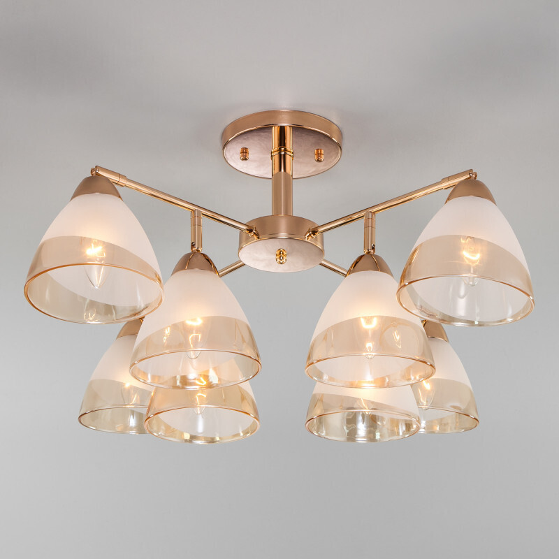 Люстра на штанге Eurosvet 30126/8 золото