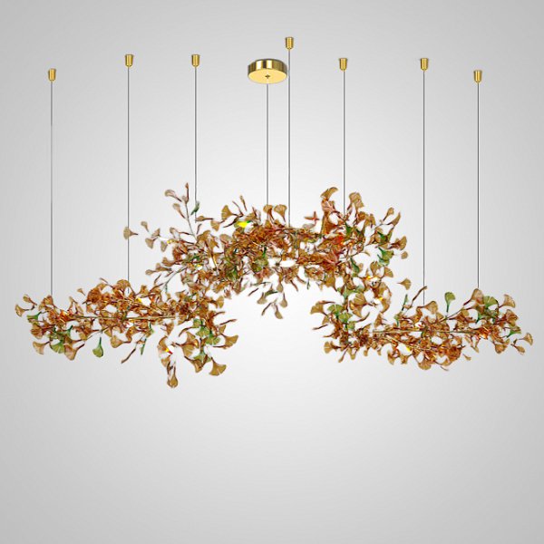 Подвесная люстра ELLING B L250 Amber by ImperiumLoft