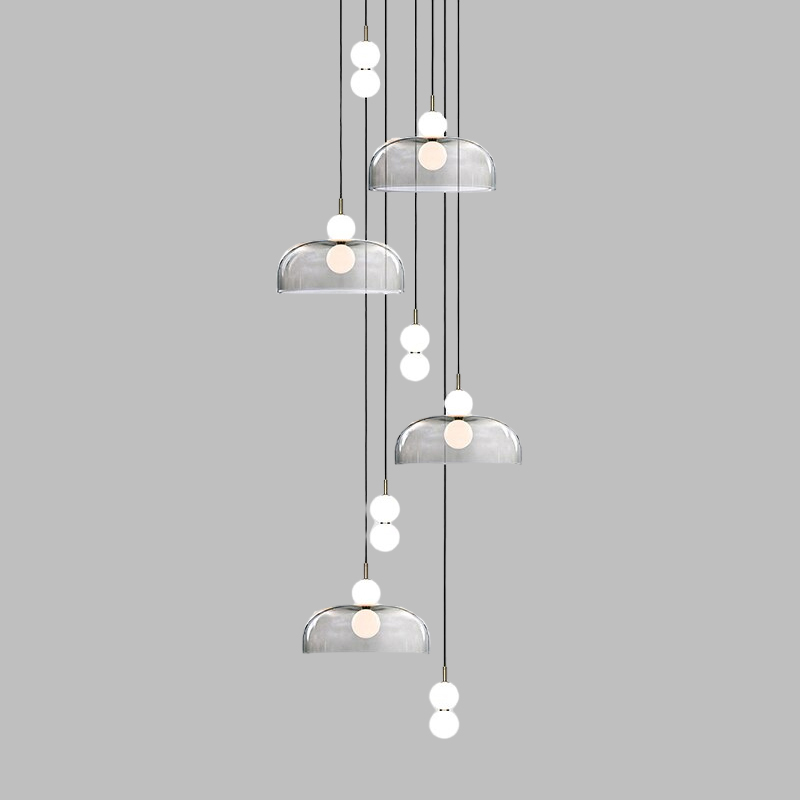 Подвесной светильник ROCCO COMBO B 8 подвесов by ImperiumLoft