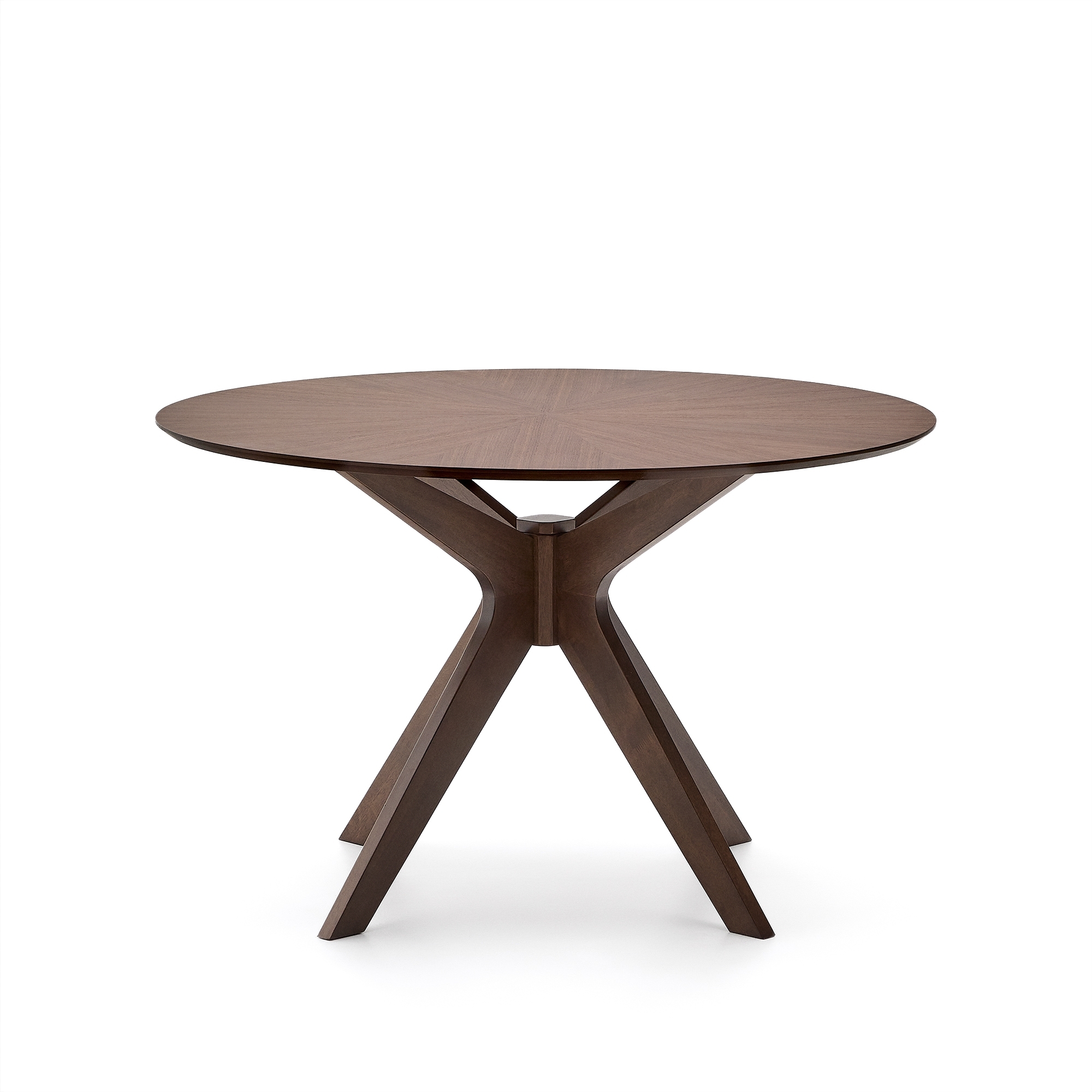 Круглый стол Naanim из орехового шпона Ø 120 см La Forma (ex Julia Grup)