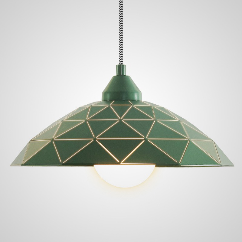 Подвесной светильник WWW Зеленый by ImperiumLoft