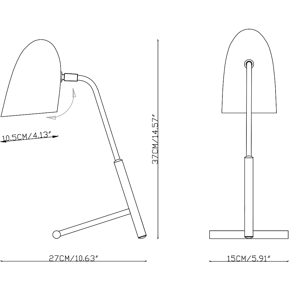 Настольный Светильник Truman By Imperiumloft By Imperiumloft