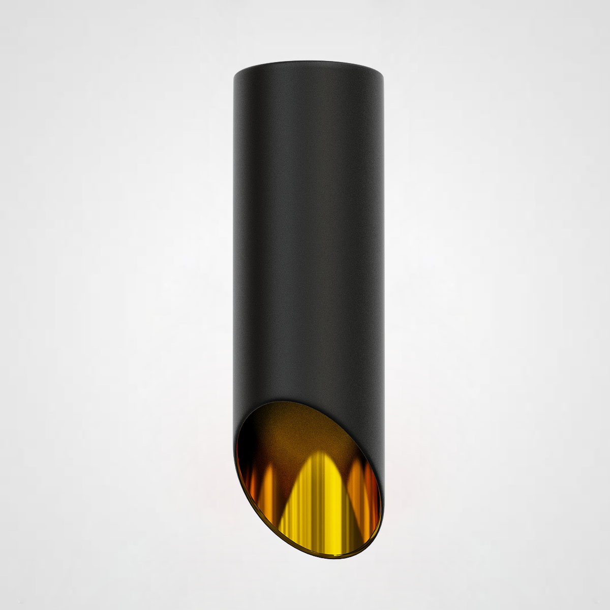 Потолочный светильник 45° lamps by Via H23 Black by ImperiumLoft