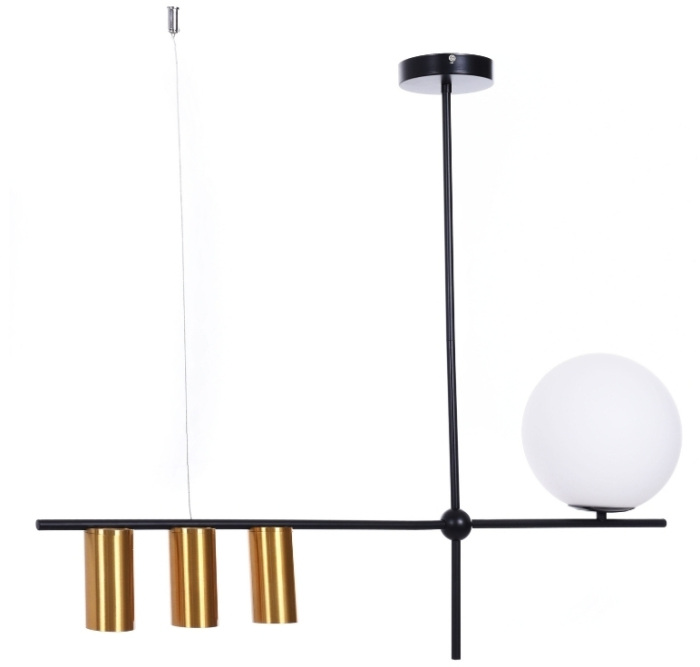 Подвесной светильник Lumina Deco LDP 6042-4 BK+MD