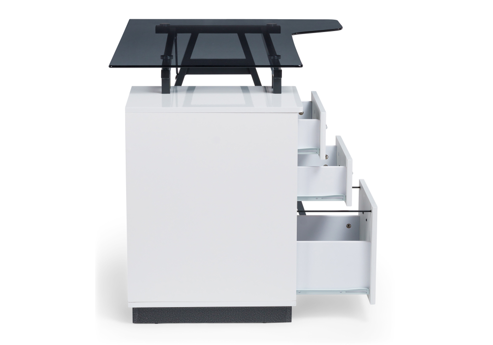 Офисная мебель Woodville Torvi white / black 11975