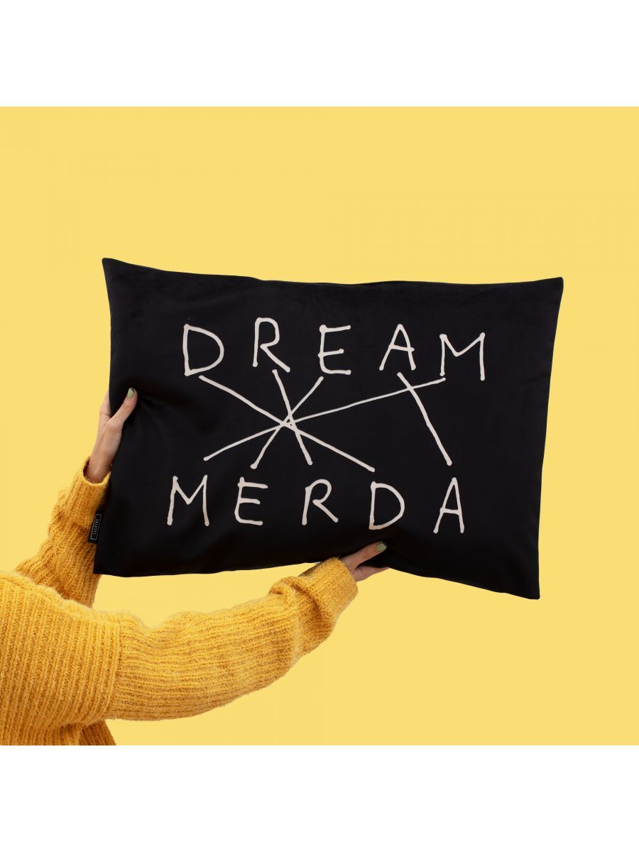 Подушка Seletti Dream-Merda Black 02442
