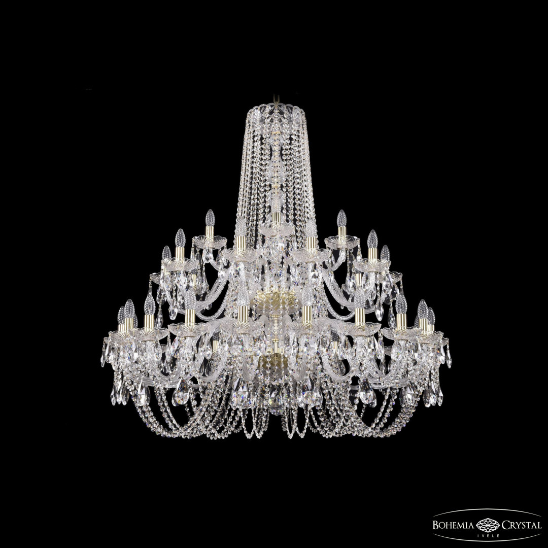 Люстра хрустальная 1402/20+10+5/400/2d G