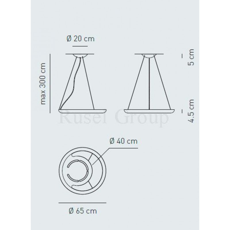 Подвесной светильник AXO LIGHT LEIJA SP
