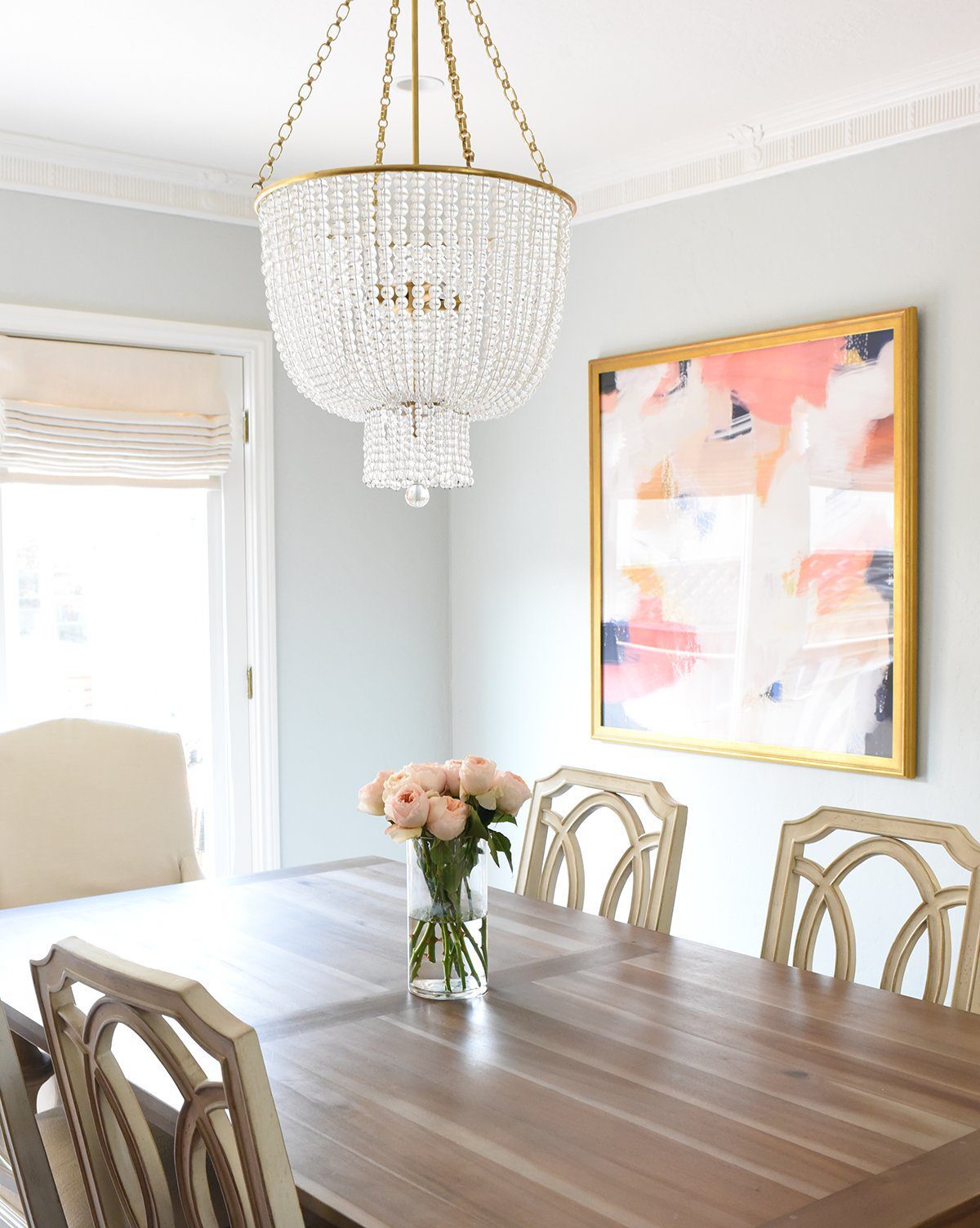 Стеклянная люстра Louvre Home Карла JJ10987-4D