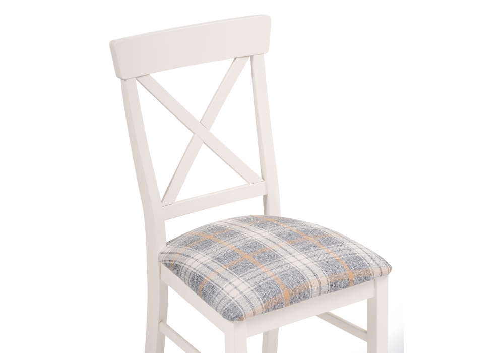 Стул деревянный Woodville Калатея слоновая кость / ткань Р19 499597