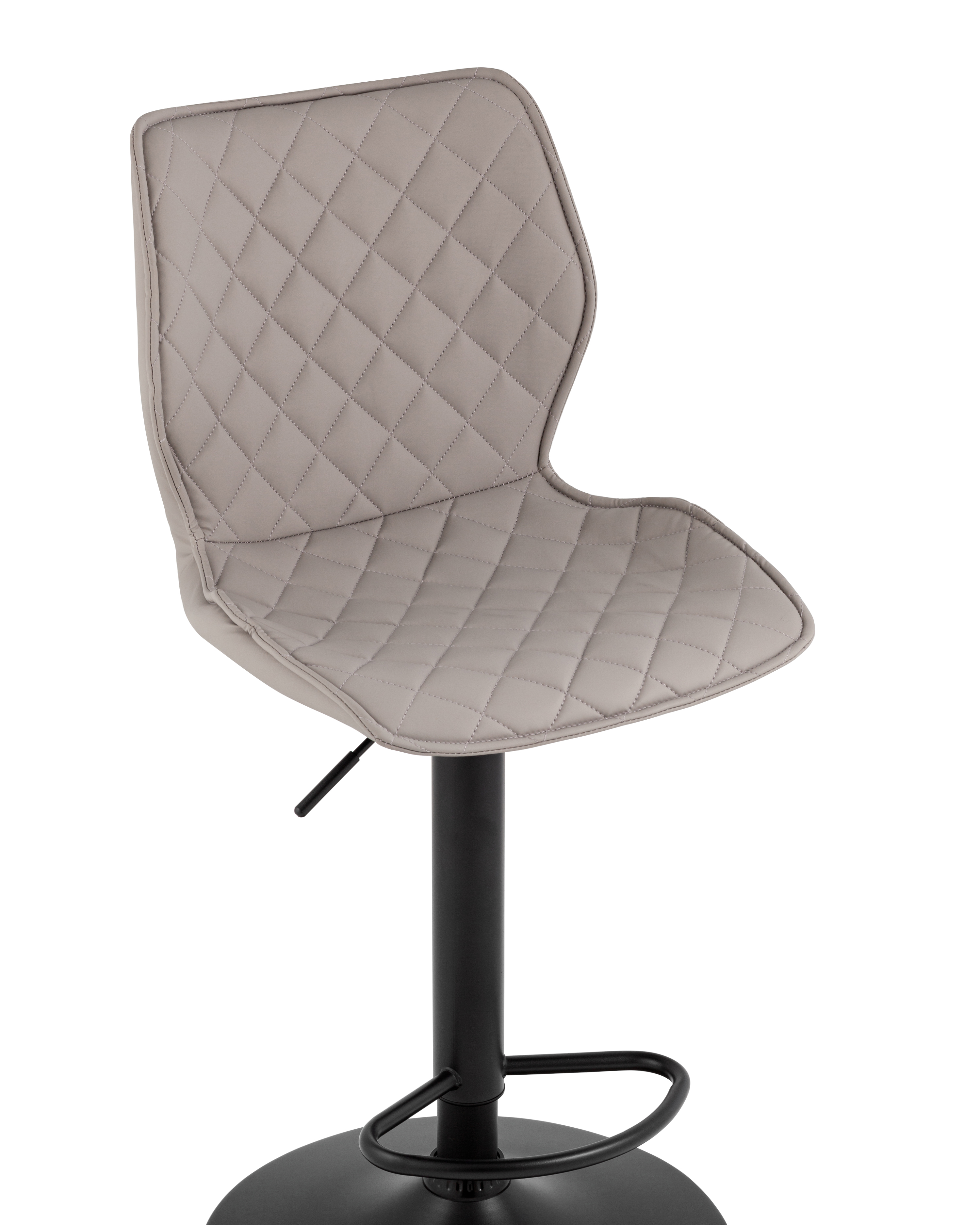 Стул барный Dome экокожа серый 2 шт Stool Group