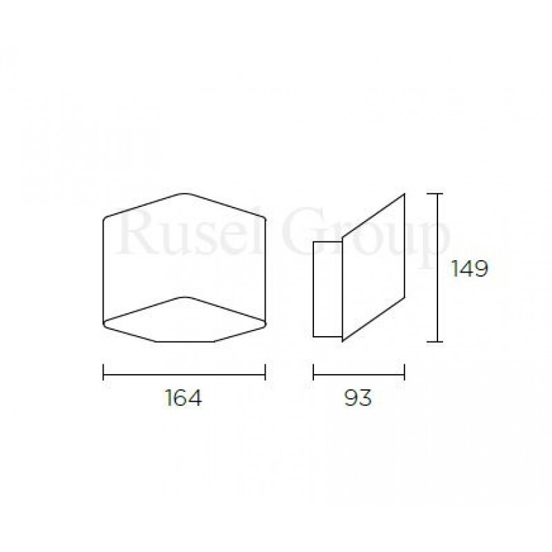 Настенный светильник  Leds C4 JET АР