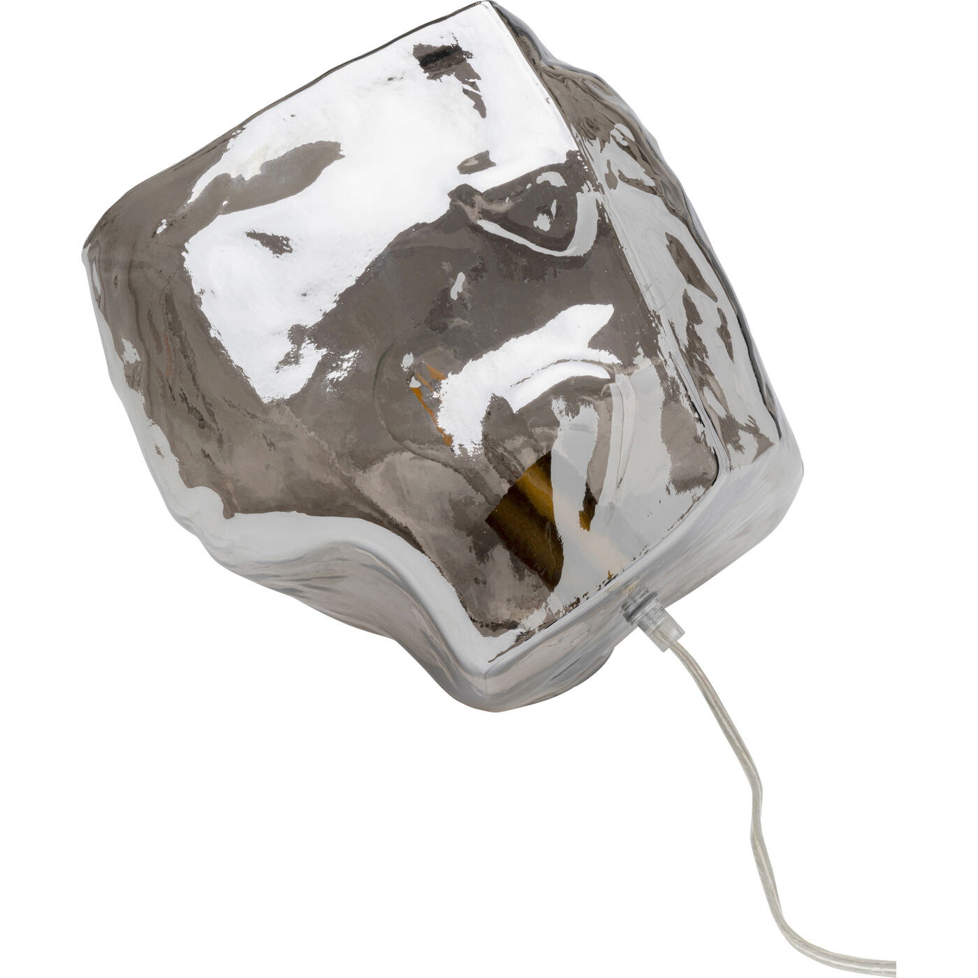 Светильник настольный Aura Smoke Ø30cm KARE 57703