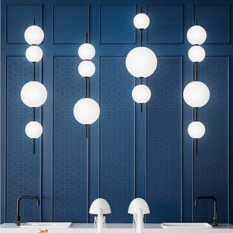 Подвесной Светильник White Beads Pendant By Imperiumloft