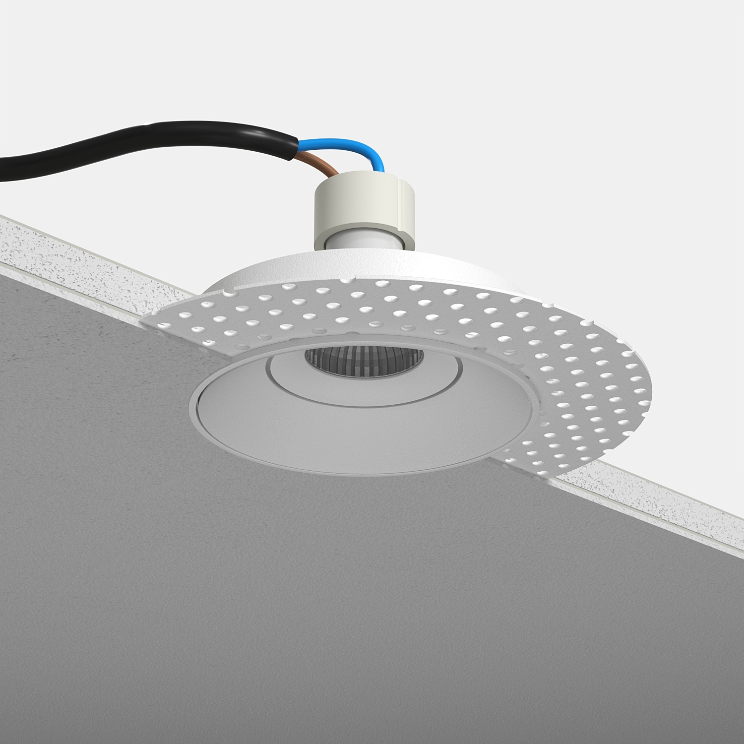 Встраиваемый светильник под сменную лампу Ledron AO1501036 White